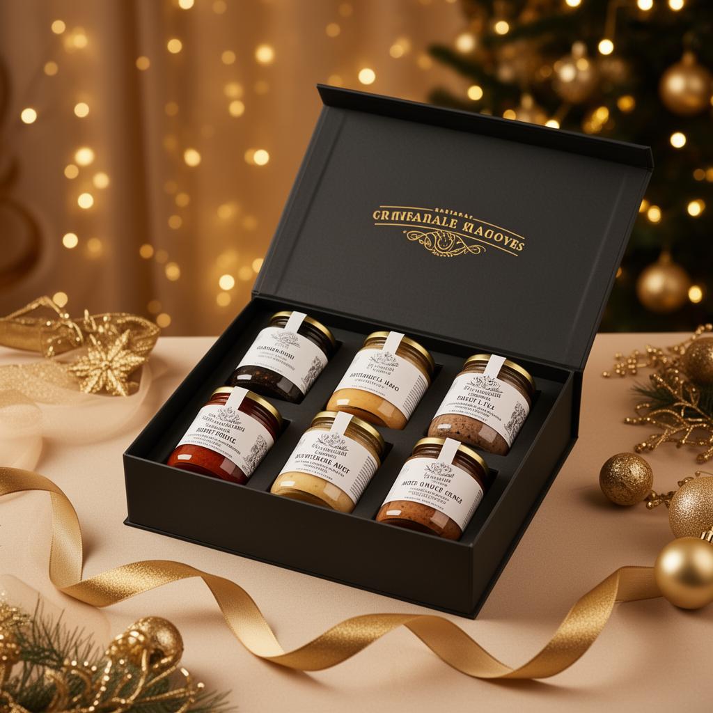 Coffret cadeau de conserves artisanales