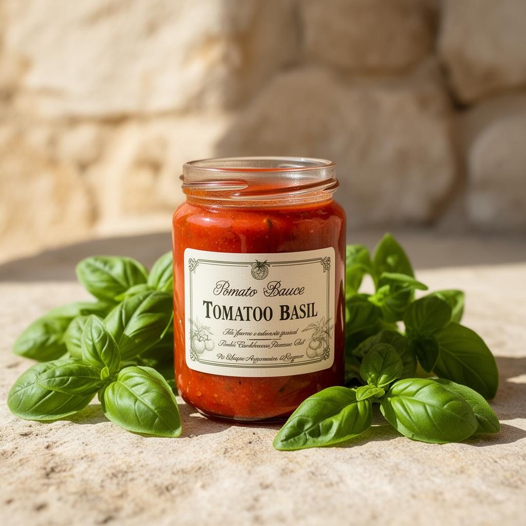 Sauce Tomate Basilic